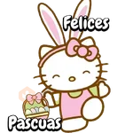 Hello Kitty Happy Easter 🐇
