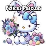 Hello Kitty Happy Easter 🐇