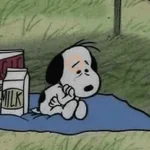 🫐☔ SNOOPY Triste ☔🫐