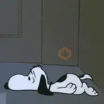 🫐☔ SNOOPY Triste ☔🫐