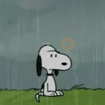 🫐☔ SNOOPY Triste ☔🫐