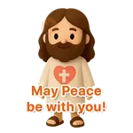 3D Jesus 立體耶穌動態貼圖 - 我愛主耶穌 I Love Jesus