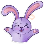 Conejo Cute Pascua 🐰🌸💜