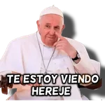 Papa francisco reacciones