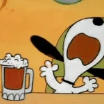 Stickers Snoopy sin contexto🐶