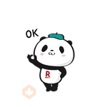 樂天 Okaimono Panda ✦熊貓貼圖✦第3彈 ✦