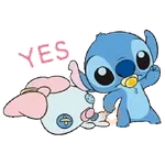 Stitch y Ángela bebé 🍼🛸🌊