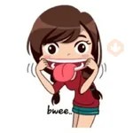 Chica coqueta