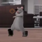 rata bailando Ratón Milton 🐀