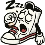 Zapatilla animada