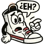 Zapatilla animada