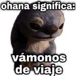Stich 💙Ohana significa 🪄💖
