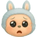 Labubu emoji 🟡🟠🔴🟣