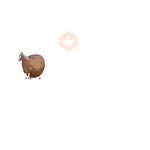 spinning horse fat horse