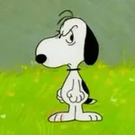 Memes do Snoopy 🤍🖤