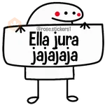 Ella Jura... 😌💢