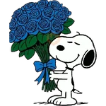 Snoopy Flowers 🌹🌹🌹
