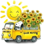Snoopy Flowers 🌹🌹🌹