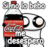 Tomando coca 😎🖤✨
