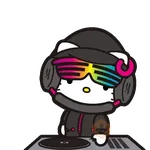 Hello Kitty DJ 🎧📀🎶🎀