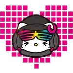 Hello Kitty DJ 🎧📀🎶🎀