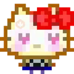 Emojis pixel hello kitty 🥰♥️