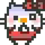 Emojis pixel hello kitty 🥰♥️