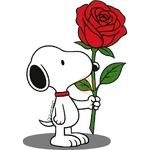 Snoopy rosa 🌹😍