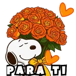 Snoopy rosas mov 🥰🩷✨