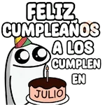 Feliz cumpleaños Julio 🎉🎂🌹🖤