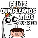 Feliz cumpleaños Julio 🎉🎂🌹🖤