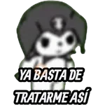 STICKERS DE BEBÉ KUROMI🖤