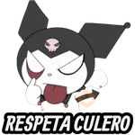 STICKERS DE BEBÉ KUROMI🖤