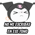 STICKERS DE BEBÉ KUROMI🖤