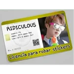 licencias para robar stickers