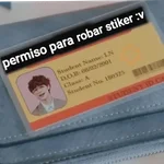 licencias para robar stickers
