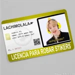 licencias para robar stickers