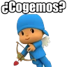 Stickers Pocoyo Grosero 