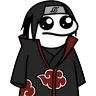 Stickers Flork - akatsuki🖤