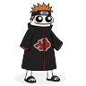 Stickers Flork - akatsuki🖤