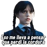 Stickers Merlina Addams