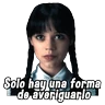 Stickers Merlina Addams
