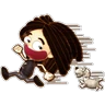 Stickers LITLLE ROCKER 