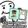 Stickers Licencias de Flork 😎💳✨