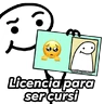 Stickers Licencias de Flork 😎💳✨