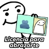 Stickers Licencias de Flork 😎💳✨