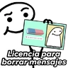 Stickers Licencias de Flork 😎💳✨