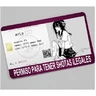 Stickers licencias y permisos N°1