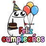 Stickers Feliz cumpleaños agosto 🎂🎈🥂