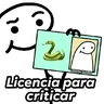 Stickers licencias